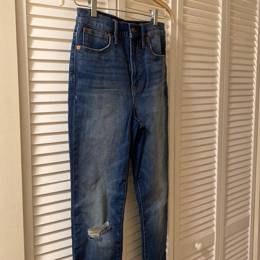 Madewell ripped jeans